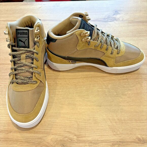 Puma California Pro Mid Trail Toasted/Black‎ mens 8 Medium NWB